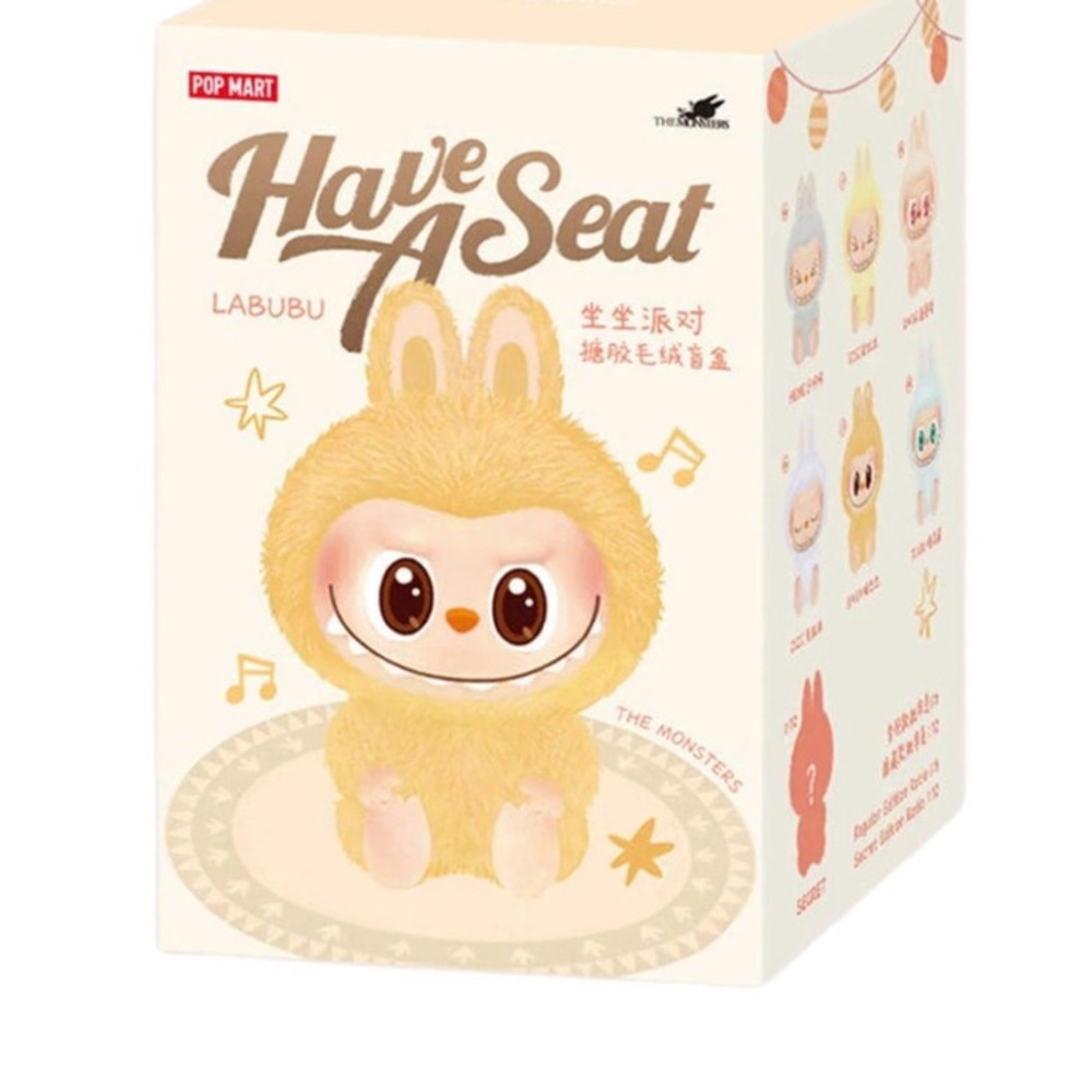 Pop Mart Labubu Have A Seat Plush Toy